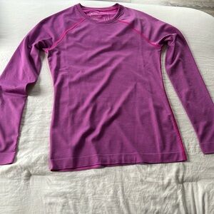 Figs Pink Cloud Striped Underscrub Sz small